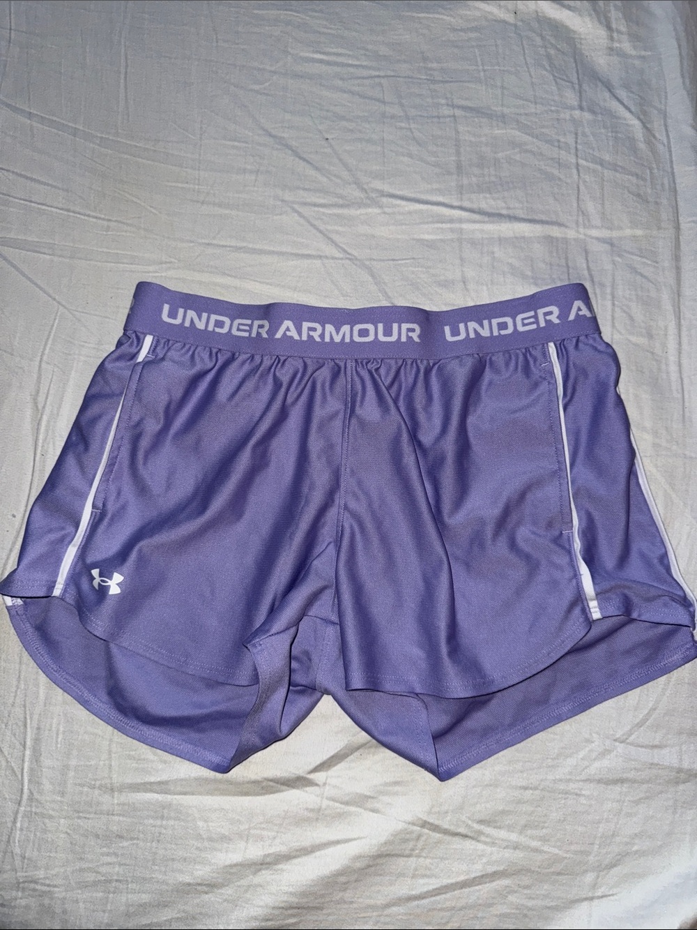 Under Armour Lavender Purple Women's Athletic Shorts